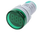 Indicador digital de tensión, Voltímetro diámetro 22mm 