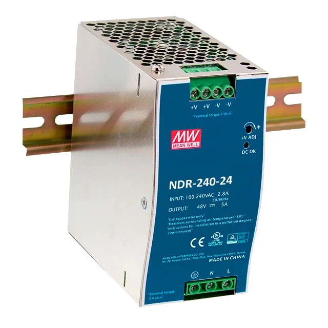 Fuente de alimentación MEANWELL NDR-240-24 Monofásica