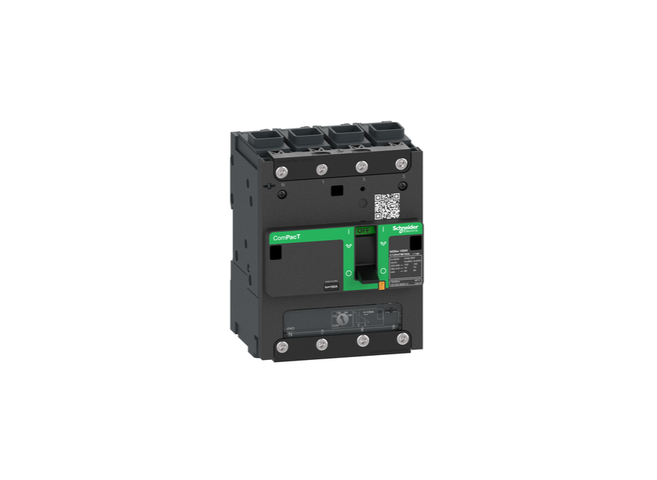 Interruptor automático Compact NSXM160F 4P TM-D Micrologic 2.3  160 A  4 polos 3R ref. C12F6TM160L Schneider Electric