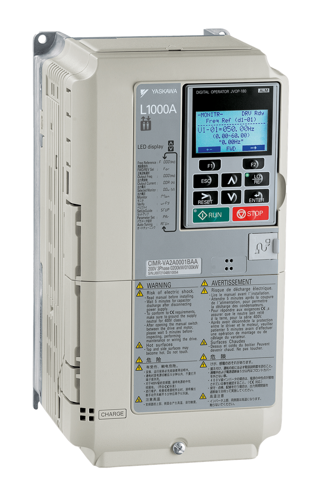 Yaskawa CIMR-LC2A0346CAC Variador de frecuencia Serie L1000