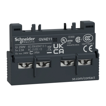 GVAE11 Schneider Contacto auxiliar 1NA + 1 NC