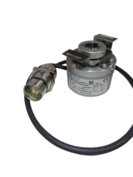 BAUMER EIL580P-BT12.5$F.01024.B/3002_0.500_++++ Encoder incremental óptico, programable, Eje hueco Ø12mm, con cable 0,5m. y conector M.23