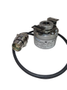 BAUMER EIL580P-BT12.5$F.01024.B/3002_0.500_++++ Encoder incremental óptico, programable, Eje hueco Ø12mm, con cable 0,5m. y conector M.23