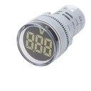 Indicador digital de tensión, Voltímetro diámetro 22mm 