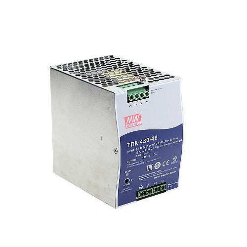 MEAN WELL TDR-480 fuente de alimentación trifásica 480W