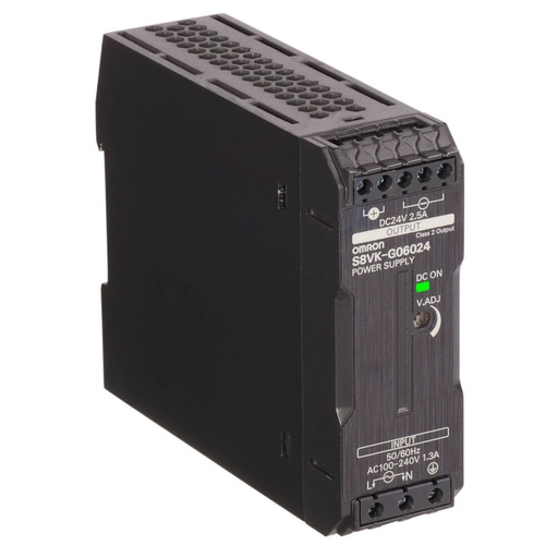 [OMR.S8VK-G06024] S8VK-G06024 OMRON Fuente de alimentación monofásica 100-240VAC 