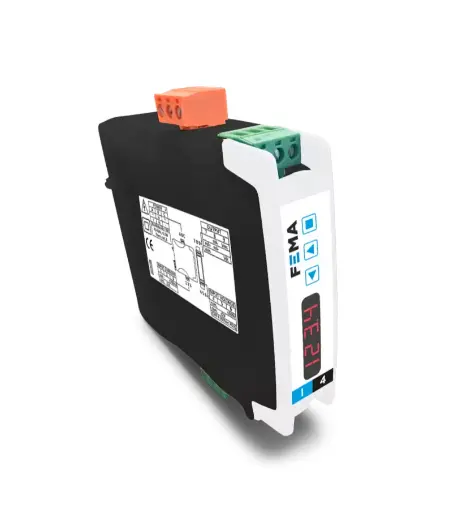 [FEM.I4E] I4E FEMA Convertidor de señal aislado para señales AC/DC con alimentación 18..265Vac/dc